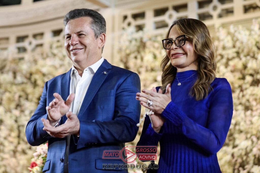 Mauro Mendes adia ato de pré-candidatura ao Senado; futuro político de Virginia Mendes incerto