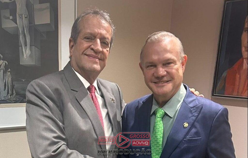 Valdemar Costa Neto reafirma pré-candidatura de Wellington Fagundes ao governo de Mato Grosso