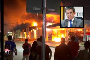 Sérgio Ricardo do Tce-mt acompanhará investigação de incêndio que destruiu depósito da Educação em Várzea Grande