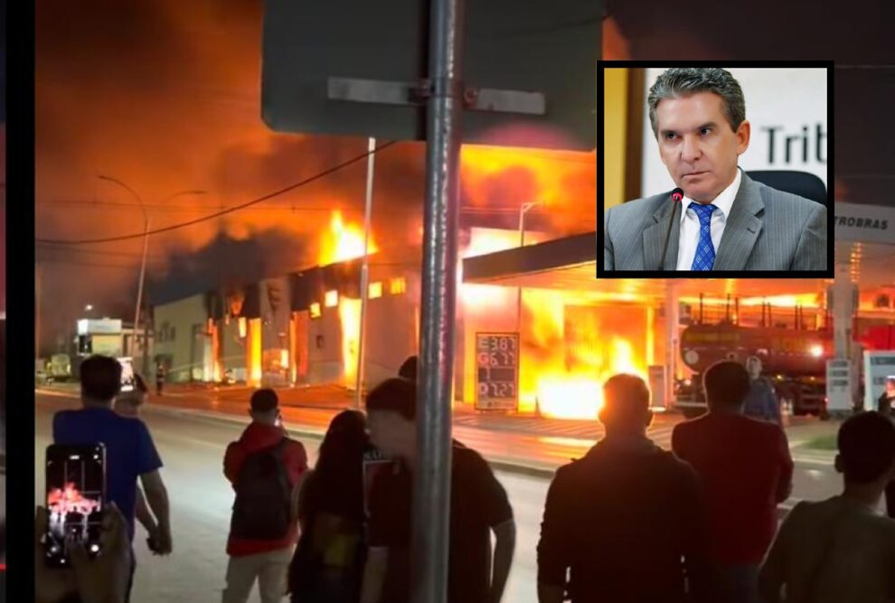 Sérgio Ricardo do Tce-mt acompanhará investigação de incêndio que destruiu depósito da Educação em Várzea Grande