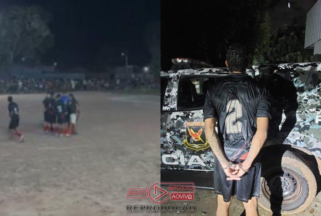 Nathan Zagueiro, condenado a 14 anos, é preso em campo de futebol e torcida reage em Cuiabá