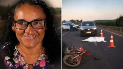 Colisão entre moto e cavalo na Mt-413 causa morte de servidora da educação em Santa Terezinha