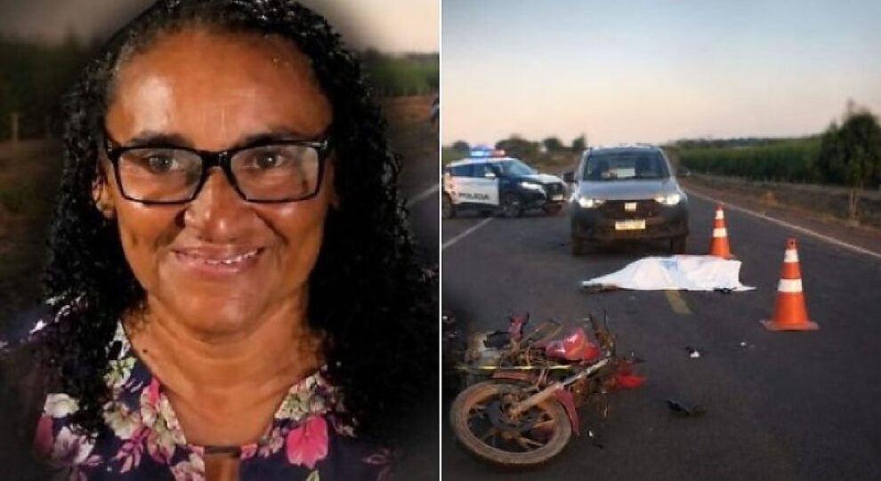 Colisão entre moto e cavalo na Mt-413 causa morte de servidora da educação em Santa Terezinha