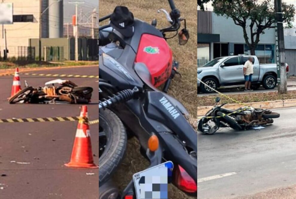 Série de acidentes mata três motociclistas em 24h em Sinop