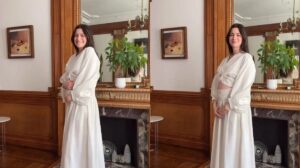 Anne Hathaway surpreende fãs ao anunciar terceira gravidez com vídeo da barriga