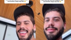 Zé Felipe intriga fãs com mistério sobre vida amorosa em rede social privada