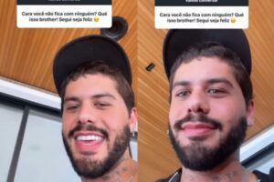 Zé Felipe intriga fãs com mistério sobre vida amorosa em rede social privada