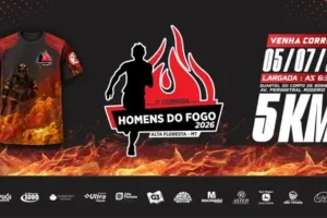 Alta Floresta: prazo final para inscrições na 1ª Corrida Homens do Fogo 2026
