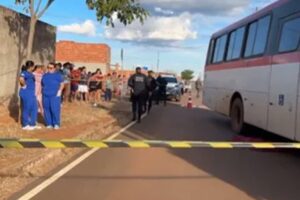 Menino de 10 anos morre em atropelamento por ônibus no Jardim Tropical em Alto Taquari
