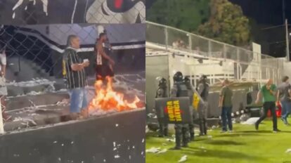 Confusão generalizada marca derrota do Mixto para o Gama na Série D em Cuiabá