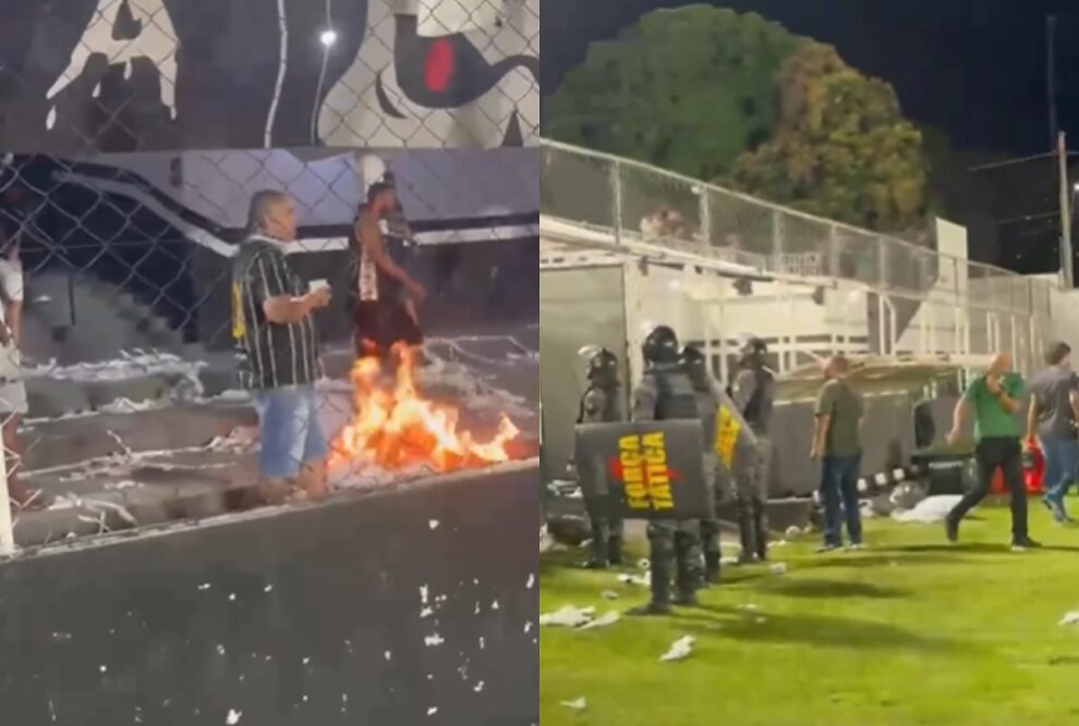 Confusão generalizada marca derrota do Mixto para o Gama na Série D em Cuiabá