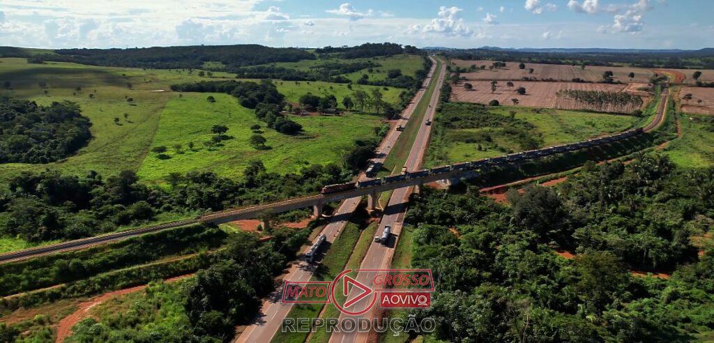 Mato Grosso inaugura trecho crucial da primeira ferrovia estadual do Brasil