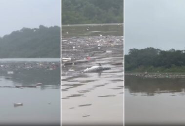 Rio Cuiabá enfrenta grave poluição com lixo e peixes mortos, alerta guia de turismo