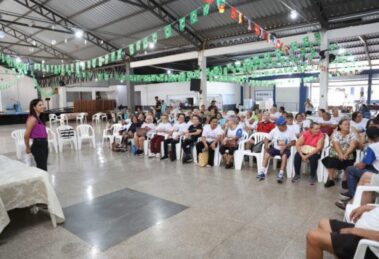 Ações em Sorriso reforçam combate à violência contra a pessoa idosa durante o Junho Violeta