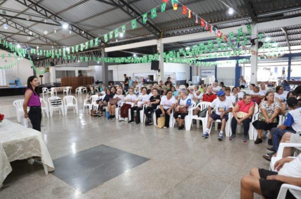 Ações em Sorriso reforçam combate à violência contra a pessoa idosa durante o Junho Violeta