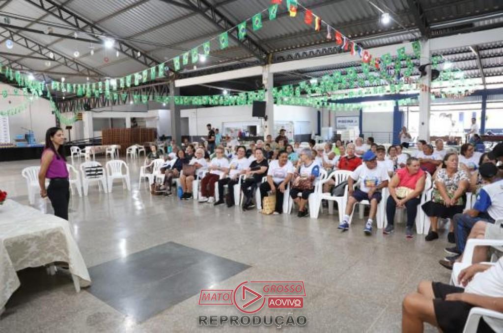 Ações em Sorriso reforçam combate à violência contra a pessoa idosa durante o Junho Violeta