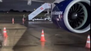 Voo da Azul retorna ao Aeroporto Marechal Rondon após alerta de falha técnica