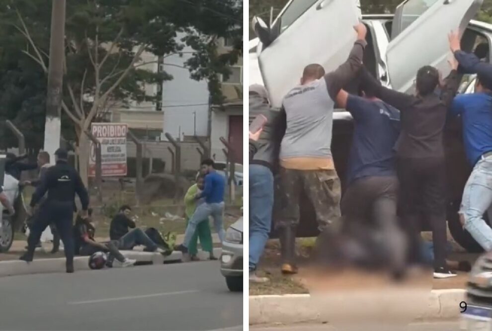 Tragédia na avenida da FEB: idosa morre atropelada após colisão entre veículos em Várzea Grande