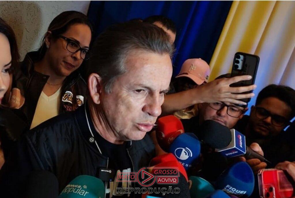 Mauro Mendes avalia Fábio Garcia como vice de Pivetta e defende autonomia na escolha