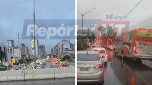 Trânsito caótico em Cuiabá paralisa avenidas antes de jogo decisivo do Brasil na Copa